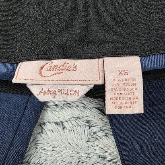Candie's Midrise Pull-On Skinny Pants XS Blue - Picture 5 of 11